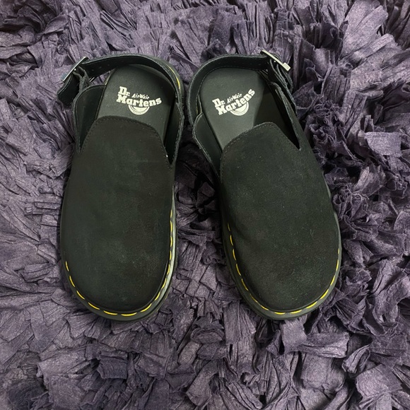 Dr. Martens Shoes - Dr. Martens Black Slip-On Shoes